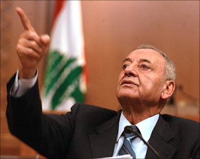 بري بعد لقاء الرئيس الروماني: لحلٍ سياسي في سوريا