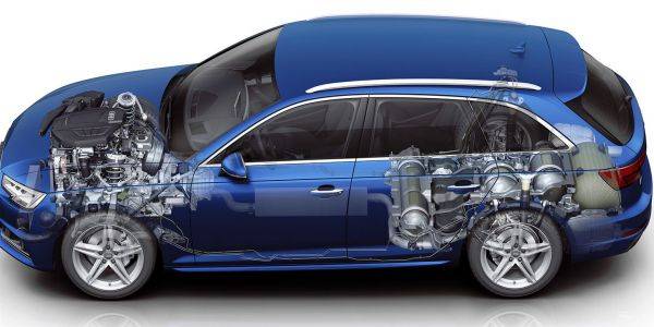 أودي A4 Avant تنطلق بالغاز الطبيعي