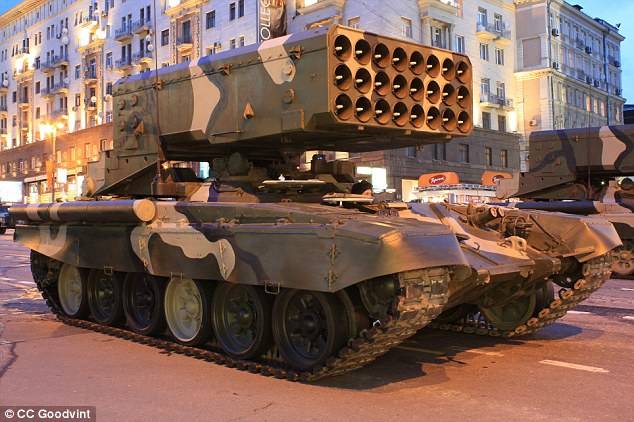 بالصور: ما هي منظومة “TOS – 1A” الروسية الفتاكة المستخدمة في سوريا؟
