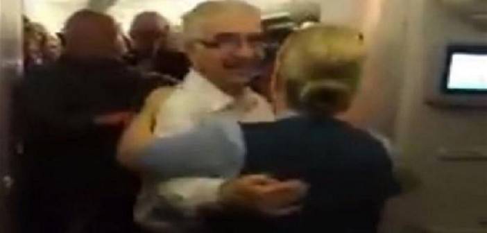 بالفيديو.. كيف حول ركاب طائرة الى حلبة رقص