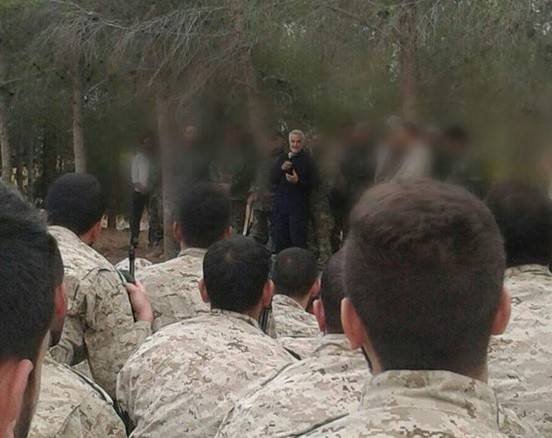 بالفيديو.. ماذا قال عنصر في "حزب الله"  لسليماني في سوريا