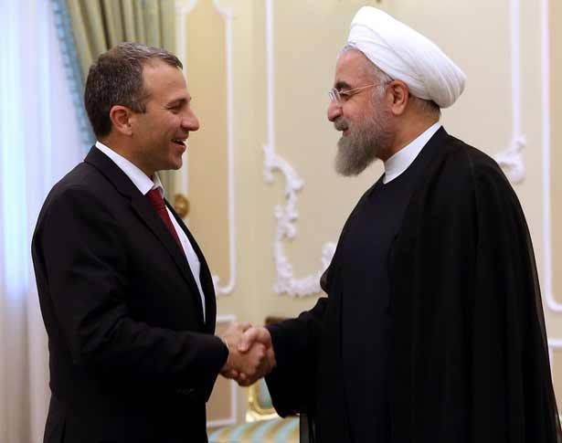 التقى روحاني ومسؤولين إيرانيين
باسيل: لدينا القوة العسكريّة لاستئصال الإرهاب
ولايتي: سيُهزم الإرهابيّون في المنطقة كلّها