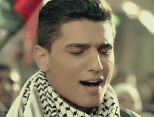 بالفيديو: محمد عساف يشارك في انتفاضة القدس