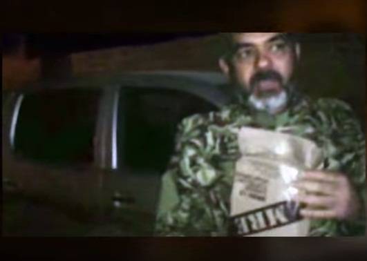 الحشد الشعبي يفضح اميركا بدعم داعش بالطعام فيديو