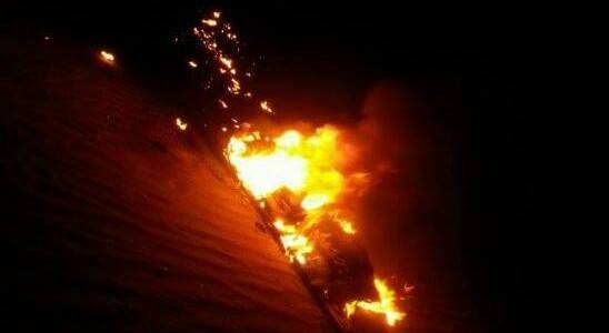 اليمن : سقوط طائرة بدون طيار في مدينة مأرب