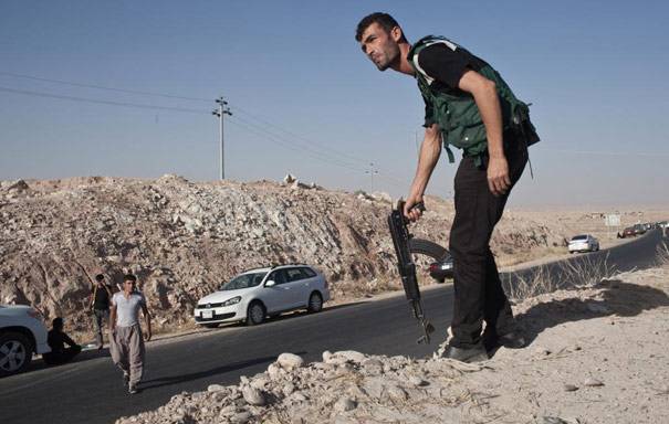 تراجع الاكراد فاقتحم الاميركيون
