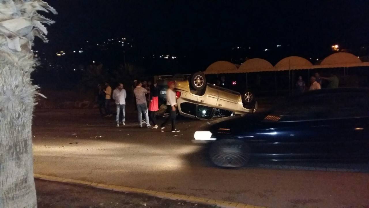 بالصور.. حادث سير مروع في صيدا