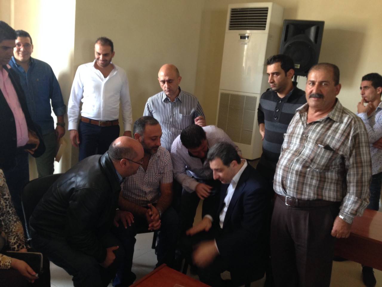 أبو فاعور عرض مع نقيب مزارعي القمح موضوع السلفة