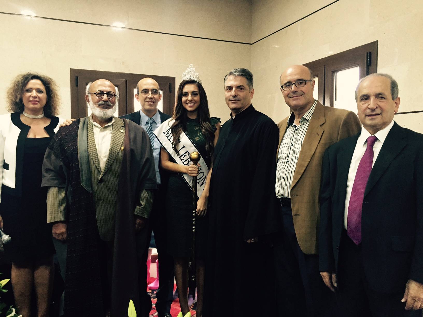 بلدة اده الجبيلية كرمت ملكة جمال لبنان