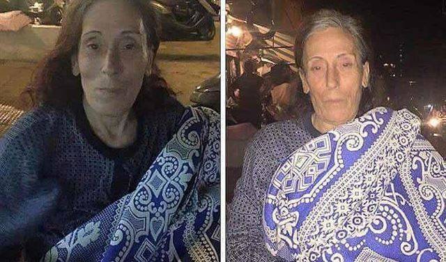 بالصورة: عجوز ضائعة في طريق الجديدة.. من يعرفها؟