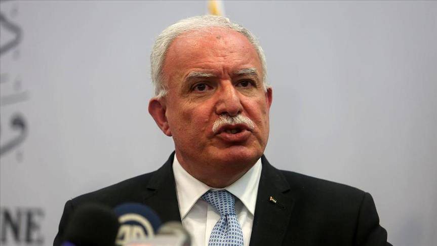 وزير الخارجية الفلسطيني: لدينا أدلة دامغة تثبت أن ماتقوم به إسرائيل جرائم حرب