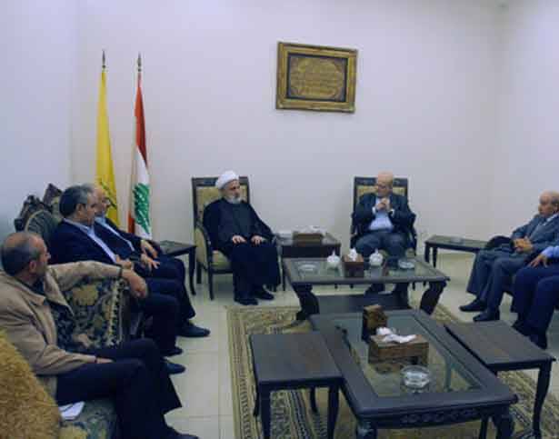 التقى «الجبهة الديموقراطيّة»
قاسم : القضية الفلسطينية هي الأساس