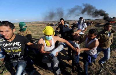 جيش الإحتلال يصيب 36 فلسطينيًا بالرصاص على حدود غزة