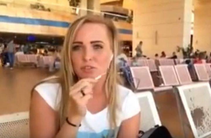 فتاة روسية تنجو بأعجوبة من حادث الطائرة (فيديو)