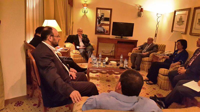 لقاء بين الجبهة الديمقراطية وحركة حماس يبحث سبل دعم الانتفاضة