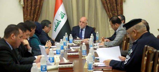 العبادي يرأس اجتماعاً خاصاً لمناقشة تأثير الأمطار بحضور الفهداوي وعلوش والتميمي