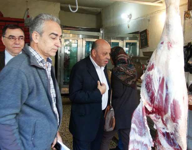 مراقبو وزارة الصحة كشفوا
على محال القصابين في بعلبك