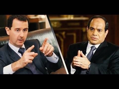 السيسي: لا اقبل بأي شكل من الاشكال اسقاط الاسد