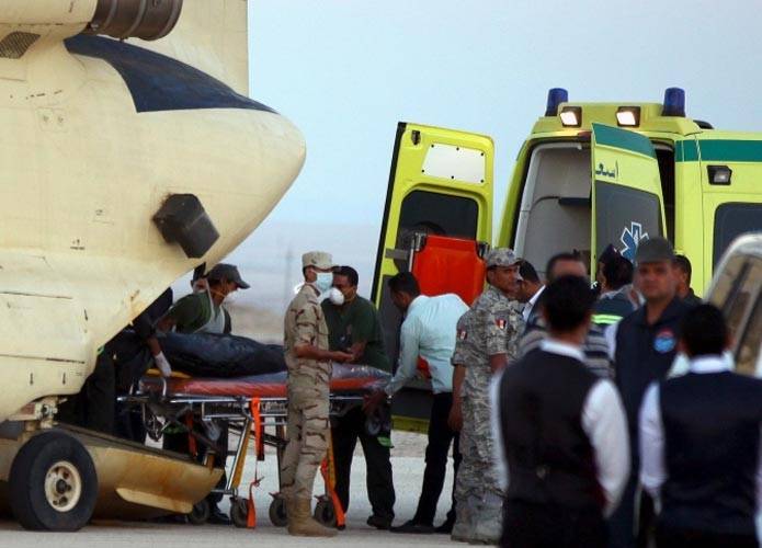 السلطات المصرية تسلّم 196 جثة من ضحايا الطائرة المنكوبة الى روسيا