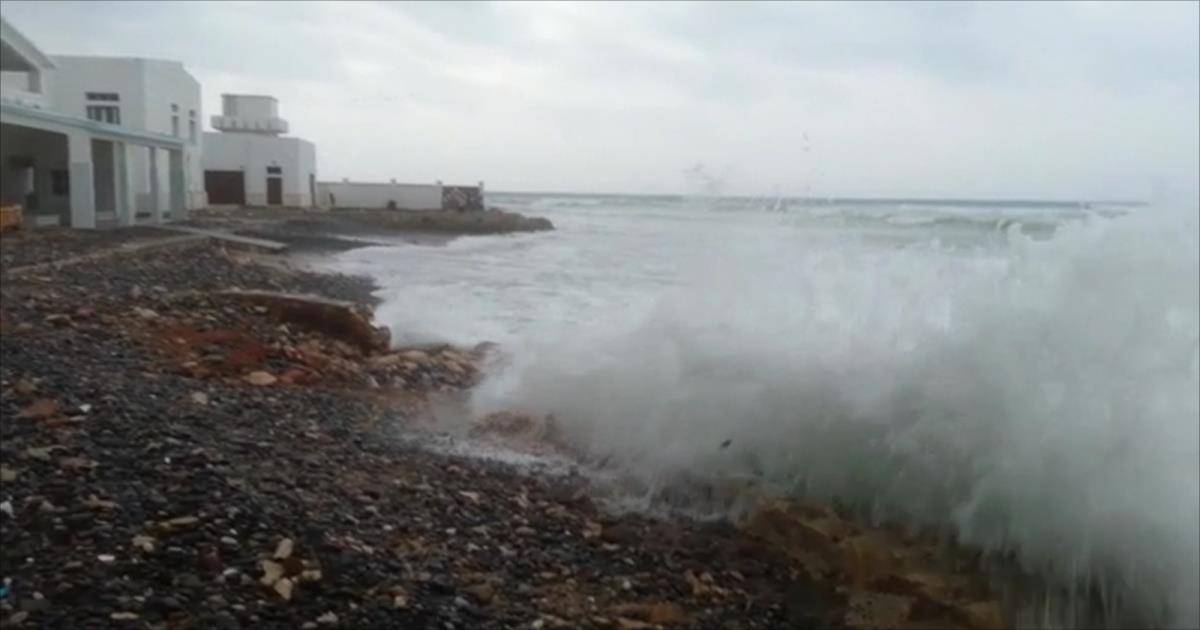 إعصار شابالا: أمطار غزيرة وأضرار بسقطرى