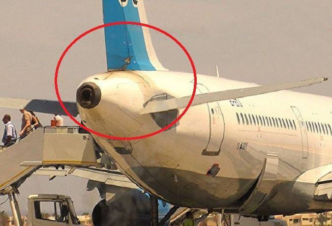 هل تعرف لماذا انشطر ذيل الطائرة؟