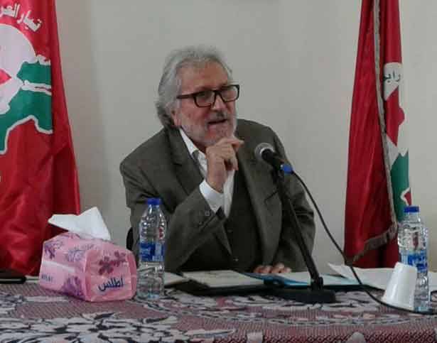 الخطيب : لتشكيل جبهة لمكافحة الإرهاب