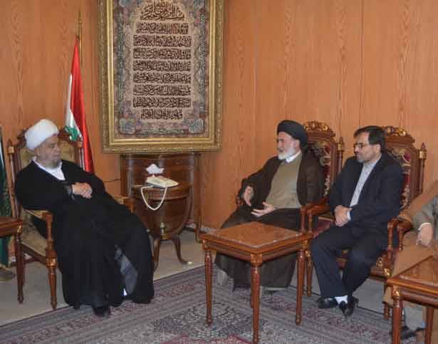 قبلان التقى رئيس بعثة
الحج الايرانية