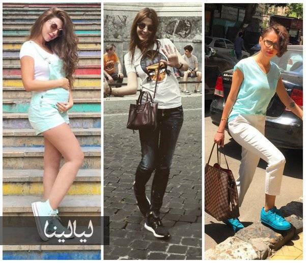 بعيداً عن ألم الكعب العالي... الأحذية الرياضية هوس المشاهير الثاني