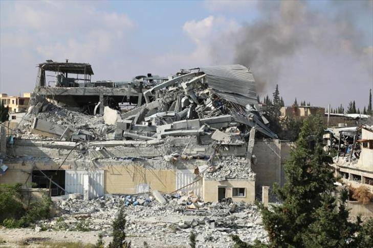 مقاتلات روسية تقصف مستشفىً ومصنع أدوية في حلب