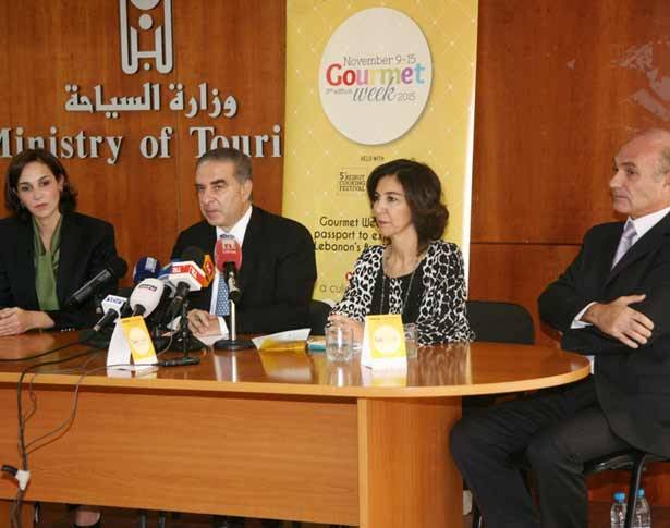 فرعون أطلق «أسبوع التذوّق» :
الحركة السياحية لن تتوقف رغم الأزمات