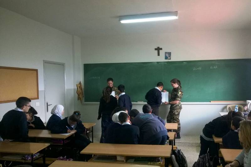 اليونيفيل نظمت دورات لتعليم اللغة الإنكليزية لطلاب الجنوب