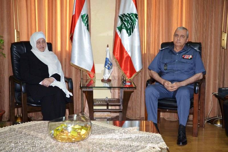 اللواء بصبوص استقبل النائب الحريري