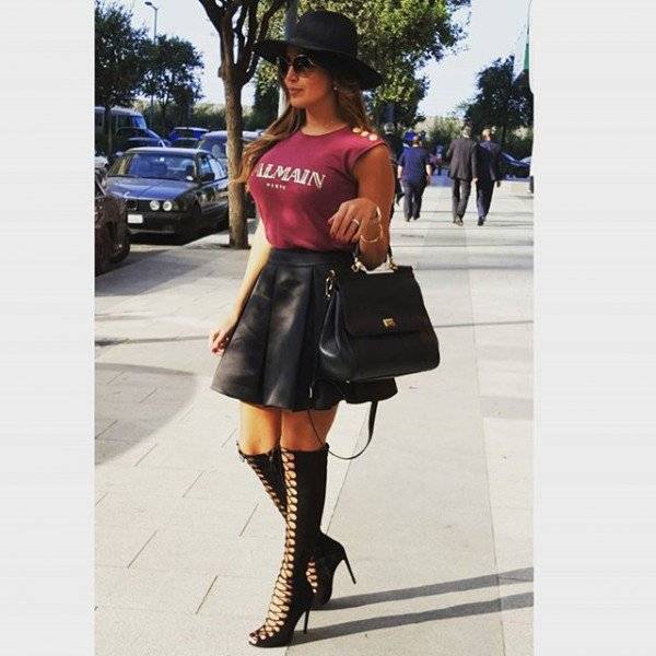 اطلالتان عصريتان ورائعتان لأمل بوشوشة... هكذا تحصلين عليهما!