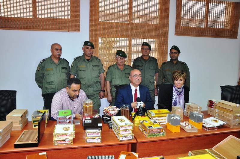 الريجي ضبطت كميات من السيجار المزور