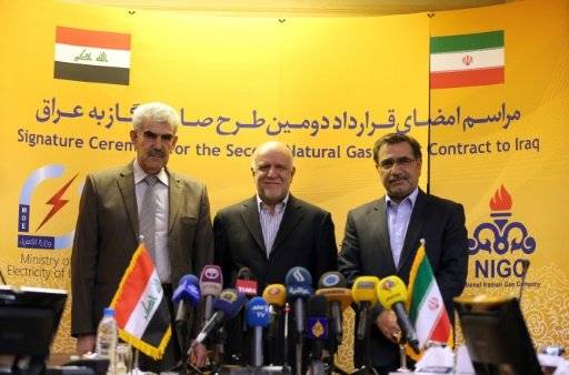 ايران توقع اتفاقا لمضاعفة صادراتها من الغاز الى العراق