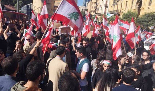 اشكال بين معتصمي الكتائب والحراك