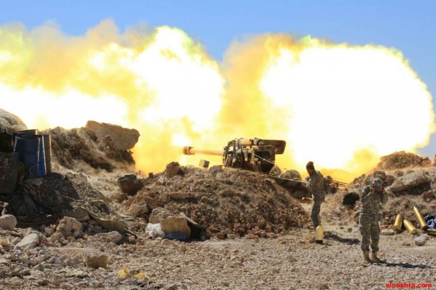 الجيش السوري نفذ عملية عسكرية من الحزم الاوسط باتجاه مهين في ريف حمص