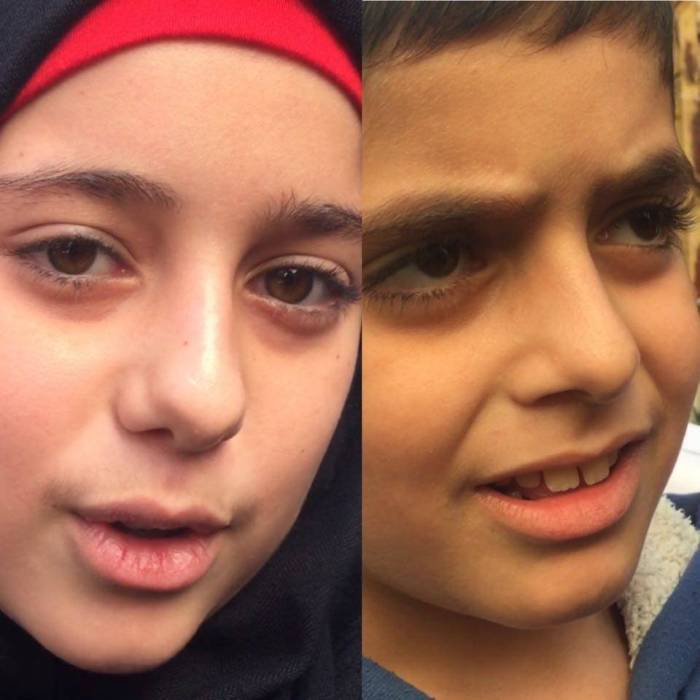 بالفيديو- طفلان نجَوا من التفجيرين بأعجوبة أحدهما مرّ بجانب الانتحاري