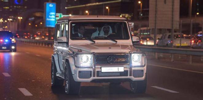 محمد بن راشد يفاجئ السيسي