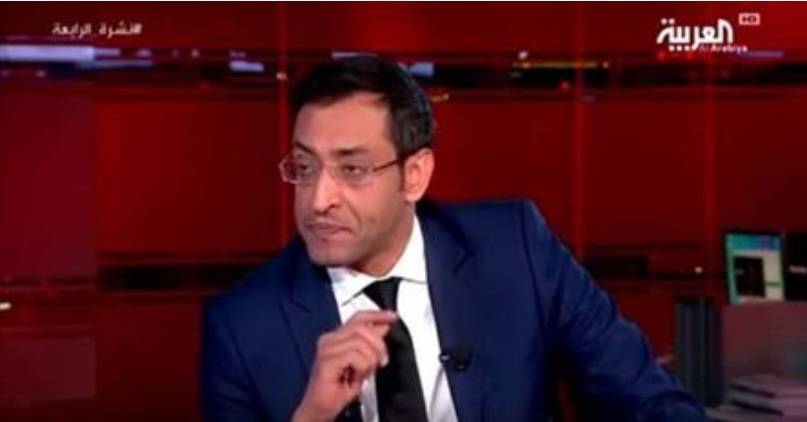 بالفيديو: شاهد .. مذيع العربية يتعرض لموقف محرج بسبب ضيف!
