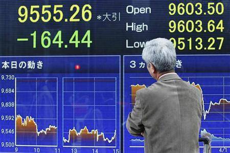 هبوط اسهم اليابان بفعل بيانات ركود الاقتصاد