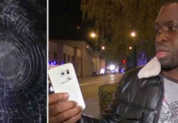 بالفيديو..صدق أو لاتصدق..هاتف يُنقذ حياة فرنسي خلال هجمات باريس