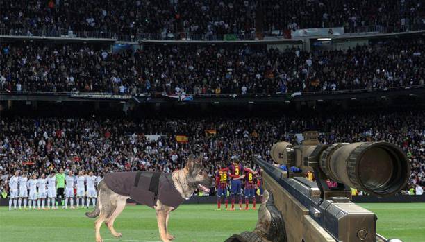 كلاب وقناصون و1500 شرطي لتأمين "كلاسيكو" الأرض!