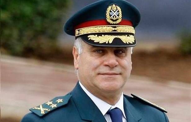 العماد قهوجي استقبل الجنرال براون