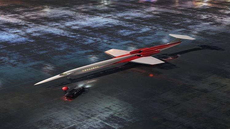 طائرة "AS2" الأسرع من الصوت تبدأ أولى رحلاتها التجارية عام 2023