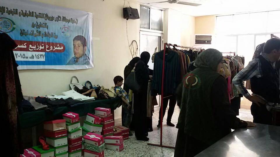 كسوة الشتاء لجمعية عبدالله حازم درويش في طرابلس