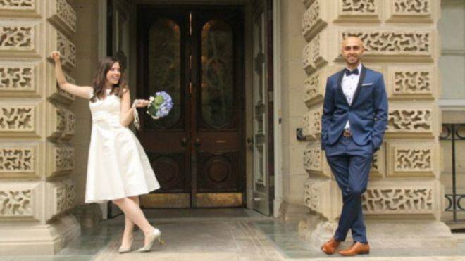 عروسان كنديان يلغيان حفل زفافهما لمساعدة اللاجئين السوريين