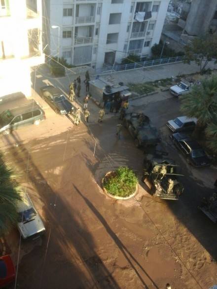 الجيش ينفذ مداهمات في القبة