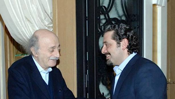 الحريري وجنبلاط: لبذل كل الجهود وايجاد تسوية تحفظ ميثاقنا
