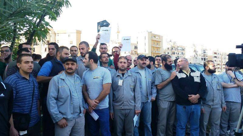 اعتصام وتصعيد لعمال ومستخدمي الميكانيك